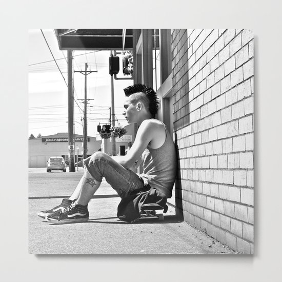Tacoma skater Metal Print
