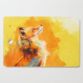 Blissful Light - Fox portrait Cutting Board