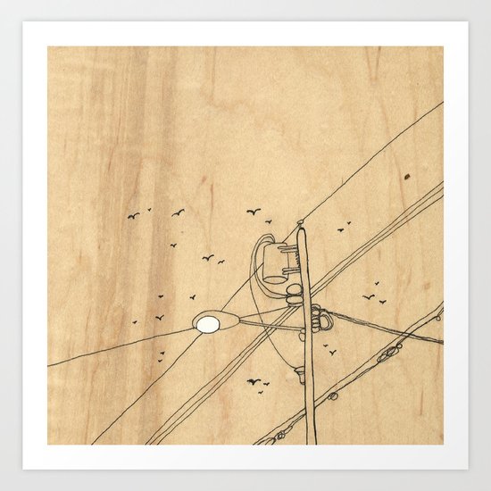 Connected Art Print