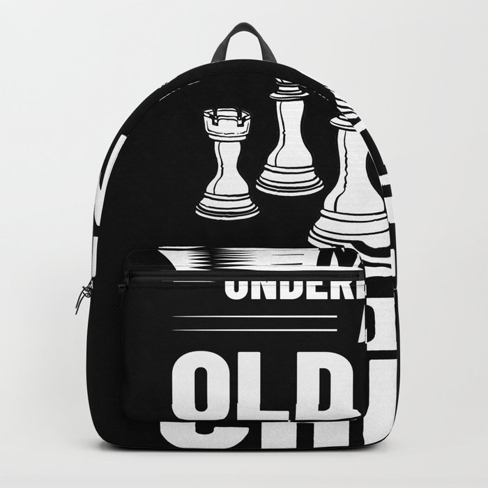 Chess Board Player Opening Game Beginner Backpack