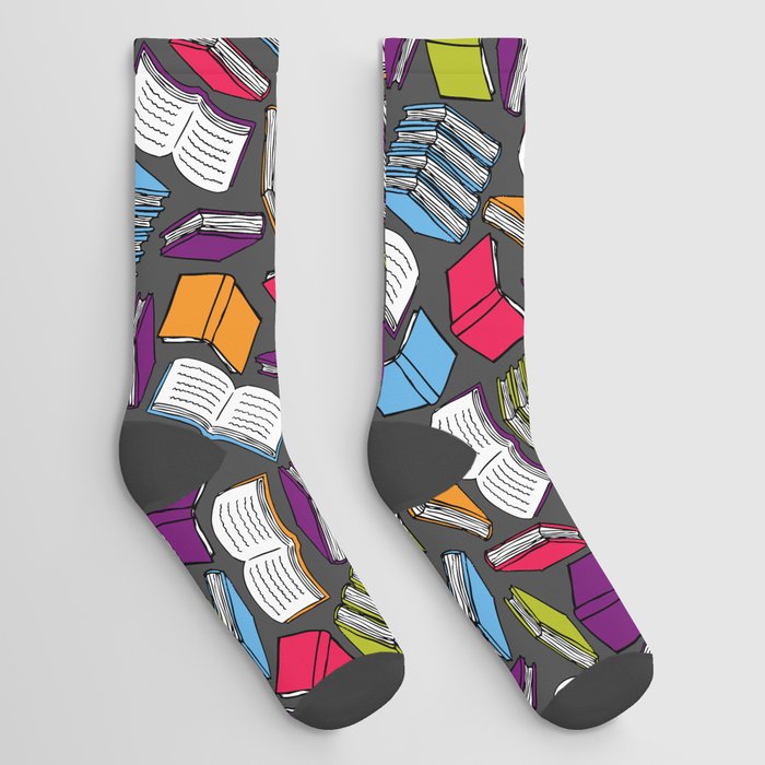 So Many Colorful Books... Socks