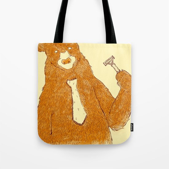Office Bear Tote Bag