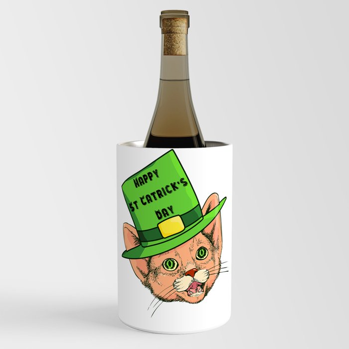 Happy St Catrick's Day Wine Chiller