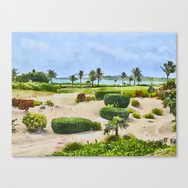 golf Canvas Print
