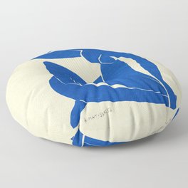 Nu Bleu II Henri Matisse Floor Pillow