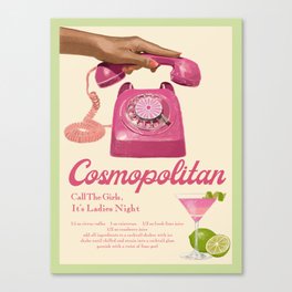 Cosmopolitan  Canvas Print