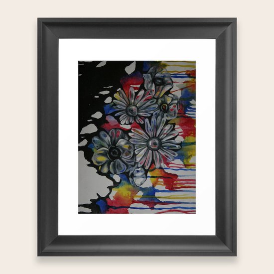 Corrosion Framed Art Print