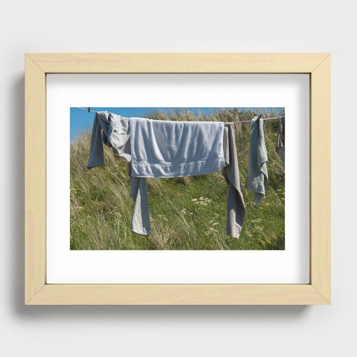 Laundry Recessed Framed Print