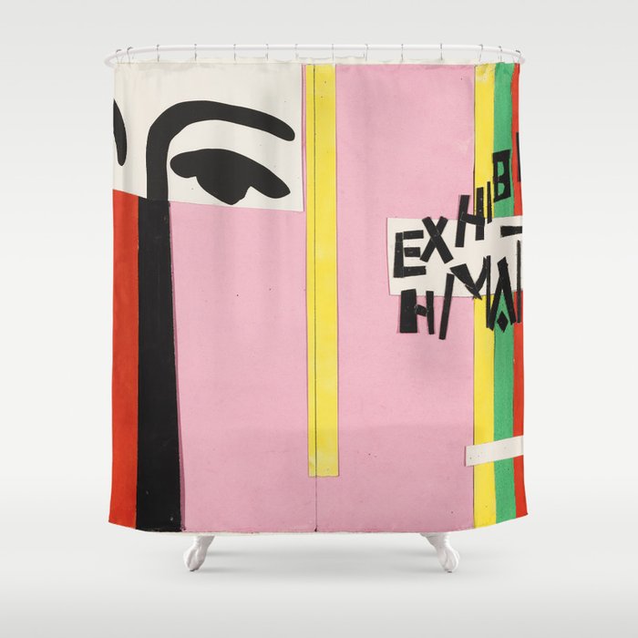 Cover design for exhibition catalogue by Henri Matisse Shower Curtain