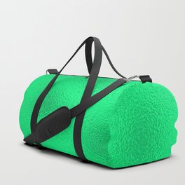 Green Neon Glass Foil Modern Collection Duffle Bag