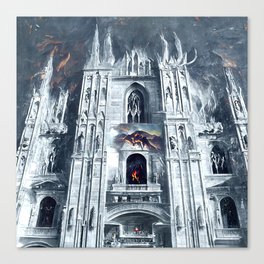 Lucifer Palace in Hell Canvas Print