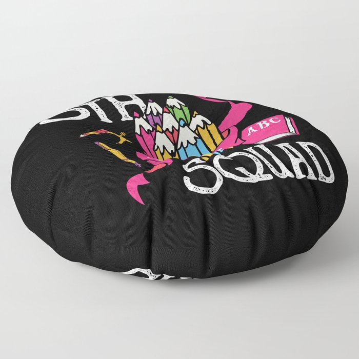 5th Grade Squad Student Back To School Floor Pillow