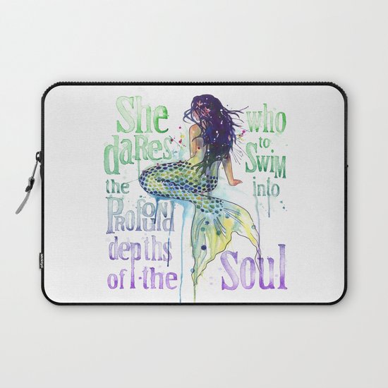 Mermaid : Profound Depths Laptop Sleeve