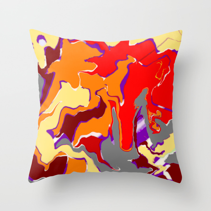 Abstract Design Pattern Throw Pillow By Ackelly Society6