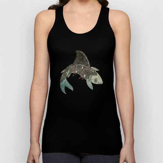Koi Shark Fin Unisex Tank Top