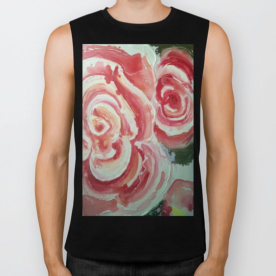 Roses For My Sister Biker Tank