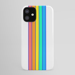 Rainbow with white - iPhone Case iPhone Case