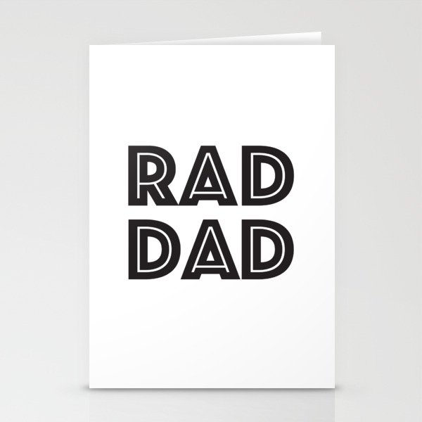 RAD DAD Stationery Cards