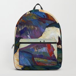 Nicolae Tonitza Golgotha Backpack | Calvary, Painting, Golgotha, Nicolaetonitza 