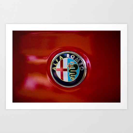 Alfa Romeo Art Print