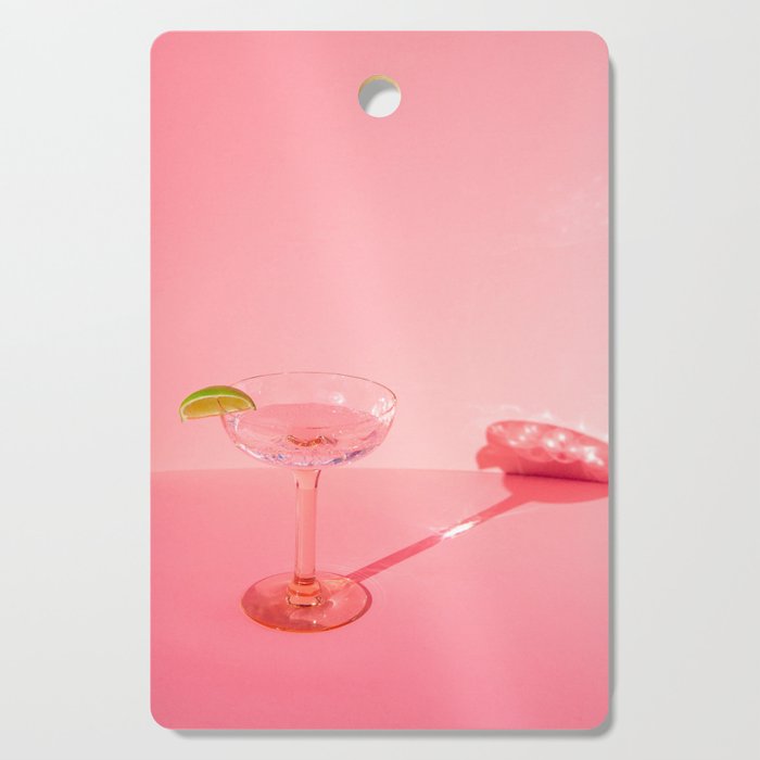 Blush Pink Cocktail  Cutting Board