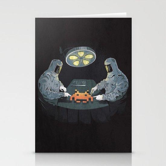 Alien Autopsy Stationery Cards