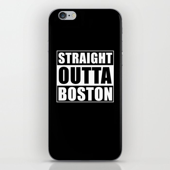 Straight Outta Boston iPhone Skin