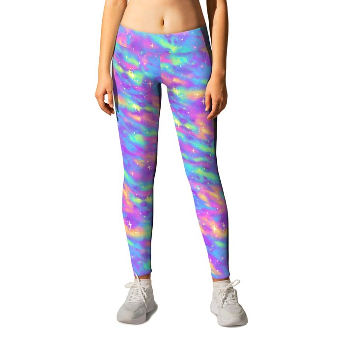 Galaxy Leggings, Aurora Leggings, Yoga Leggings, Printed Leggings, Yoga  Pants, Leggings for Women, Workout Leggings, High Waist Leggings 