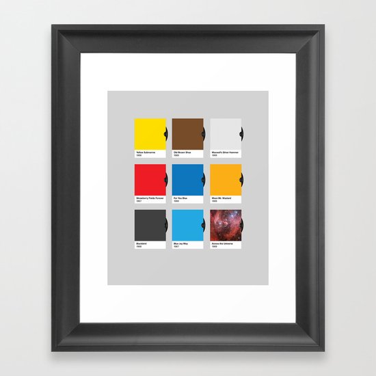 All Hue Need is Love Framed Art Print