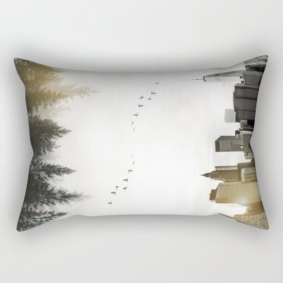 Duality Rectangular Pillow