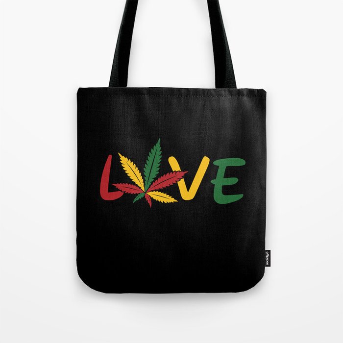 Love Cannabis Tote Bag