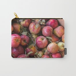 Pile of freshly picked organic farm apples with imperfections Carry-All Pouch