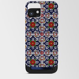 talavera mexican tile pattern iPhone Card Case