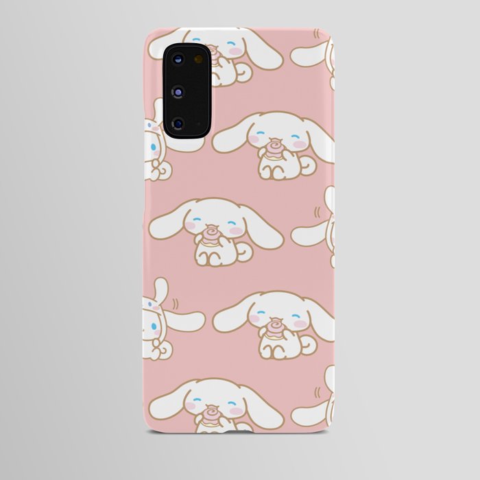 Cinnamoroll Pink Pattern  Android Case