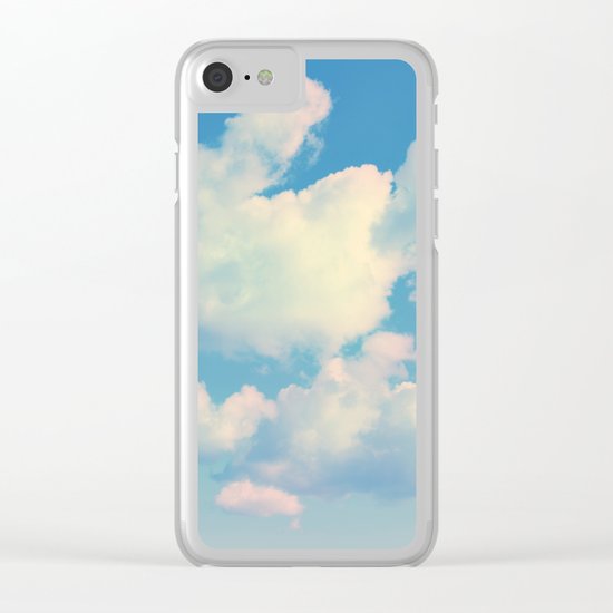 The Colour of Clouds 04 Clear iPhone Case