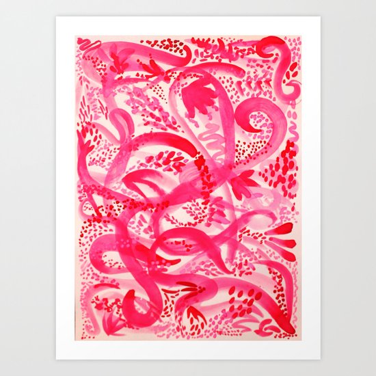 Pink Spirit Art Print