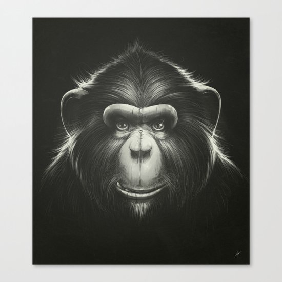 Monkee with Tooth Canvas Print