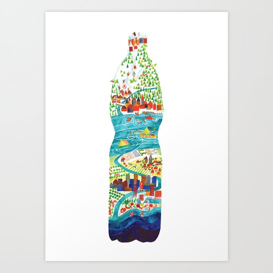 Water is life Art Print