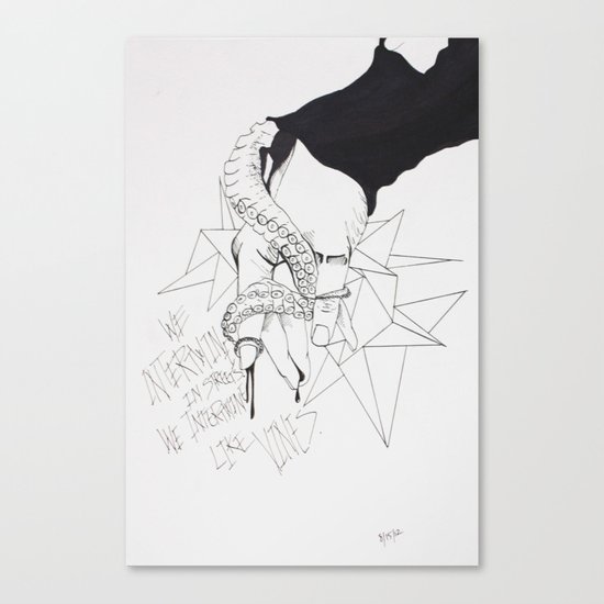 Lovely Vines Canvas Print