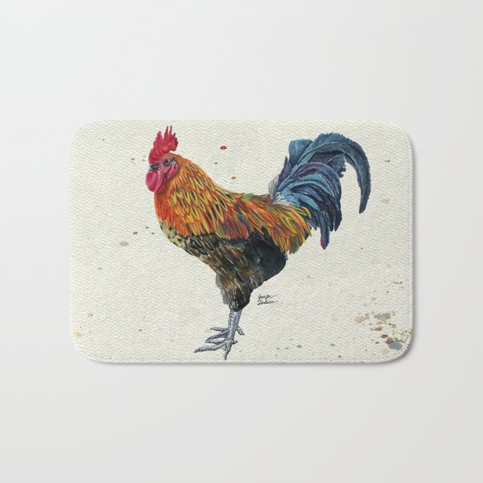 Rooster Harlow Bath Mat