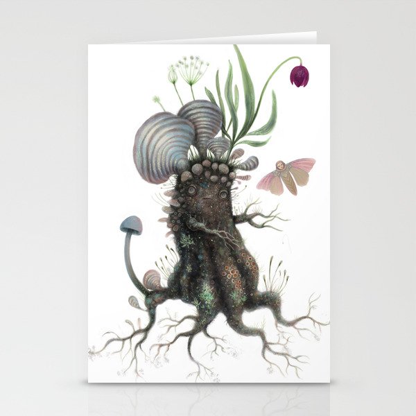 Magical Root Baby Stationery Cards