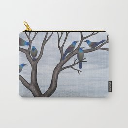 grackles in a tree in spring Carry-All Pouch