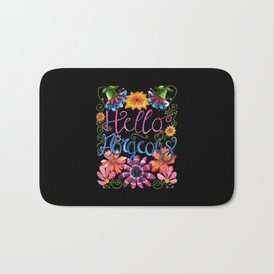 Hello Gorgeous! Bath Mat