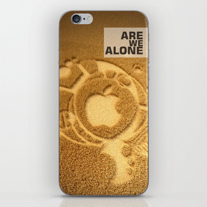 Are we alone ? iPhone Skin
