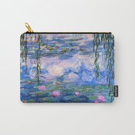 Water Lilies Monet Tasche | Painting, Pop Art, Lake, Nature, Colorful, Landscape, Claudemonet, Oil, Waterliliesseries, Pink 