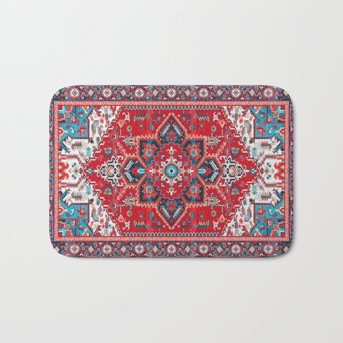 Mystic Nomad: Bohemian Moroccan Tapestry Bath Mat