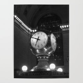 Grand Central Terminal Clock Poster