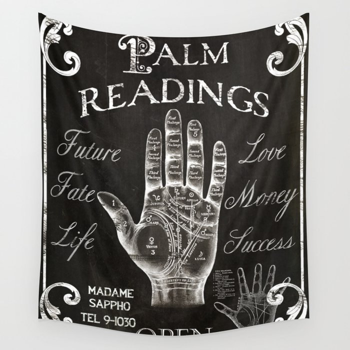 Palmistry tapestry hotsell
