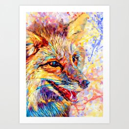 Red Fox 2 Art Print