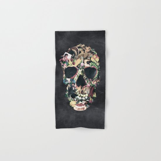 Vintage Skull Hand & Bath Towel